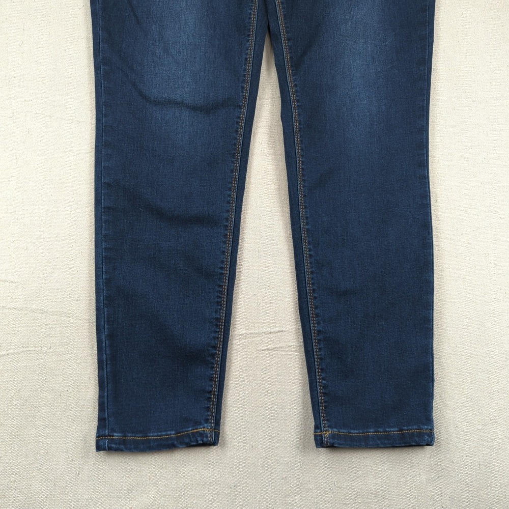 Curve Appeal Jeans Womens 16W Blue‎ Essential Skinny High Rise Stretch - Picture 3 of 15